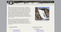 Desktop Screenshot of gowaterfalling.com